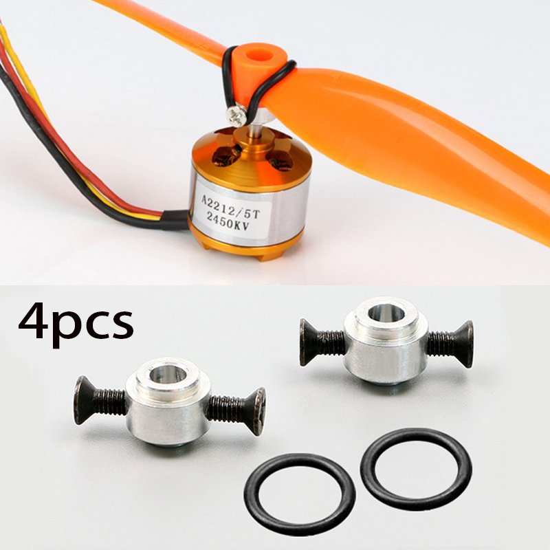 Brushless Motor Thrust Test Stand - 4PCS 3.0/3.17/4.0MM Adattatore di protezione dell'elica